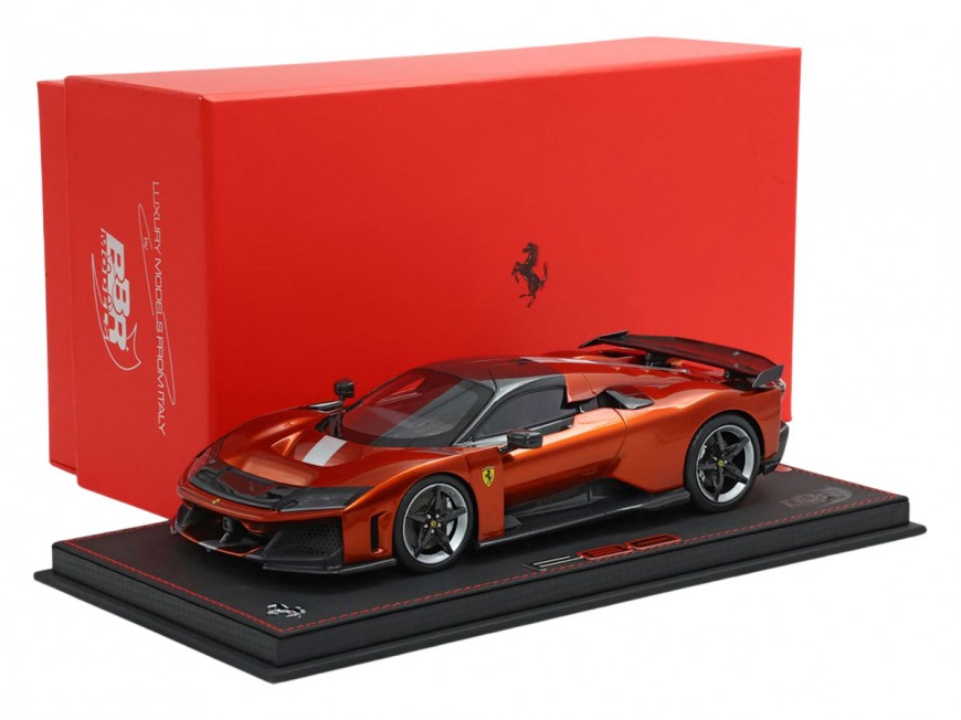 Ferrari F80 BBR Models 1/18 P18253G1 Mica Copper with display case