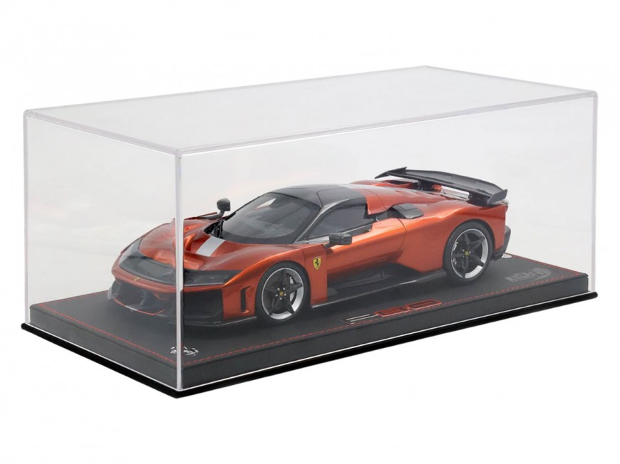 Ferrari F80 BBR Models 1/18 P18253G1 Cuivre Mica avec vitrine