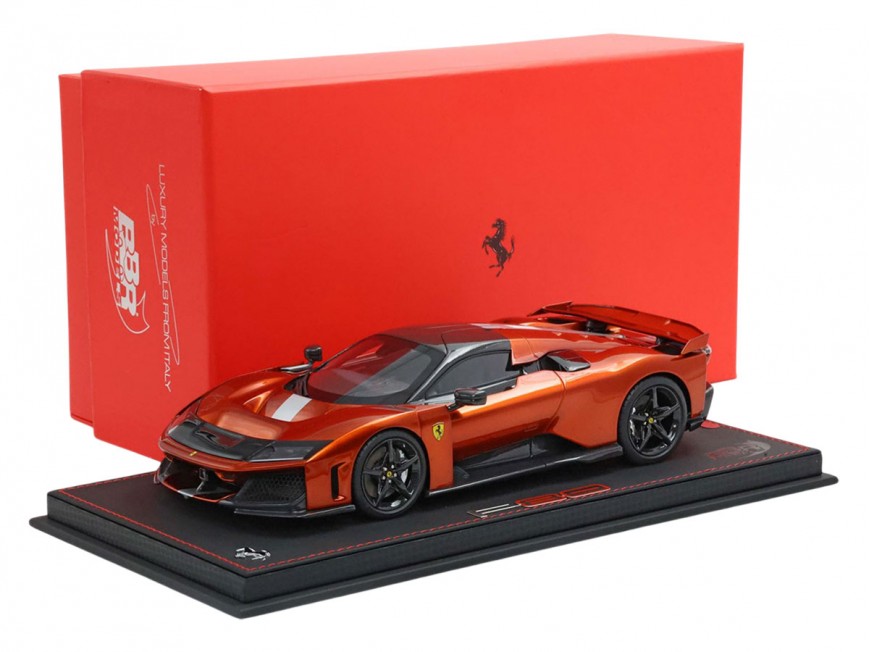 Ferrari F80 BBR Models 1/18 P18253G2 Mica Copper with display case