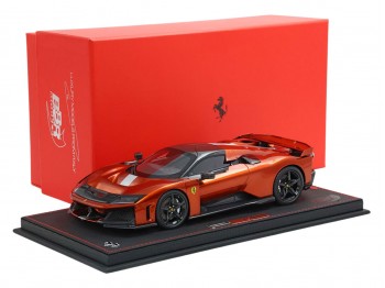 Ferrari F80 BBR Models 1/18 P18253G2 Mica Copper with display case