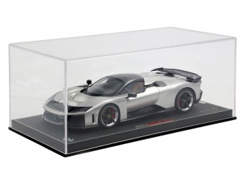 Ferrari F80 BBR Models 1/18 P18253E1 Aluminium with display case