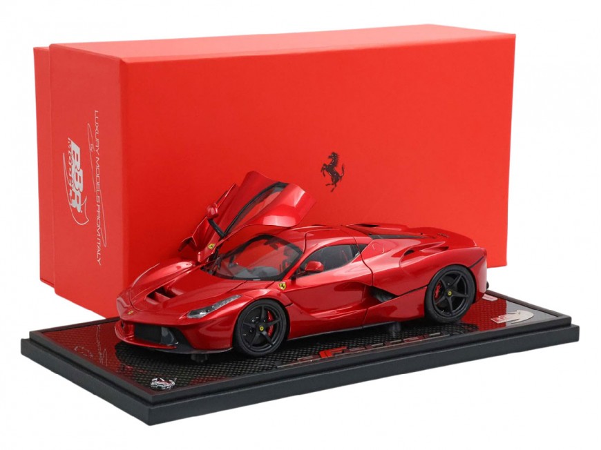 Ferrari LaFerrari die-cast BBR Models 1/18 BBR182240A F1 Red 2007 with display case