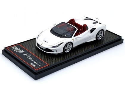 Ferrari F8 Tributo Spider BBR Models 1/43 BBRC232G Bianco Cervino Metallizzato