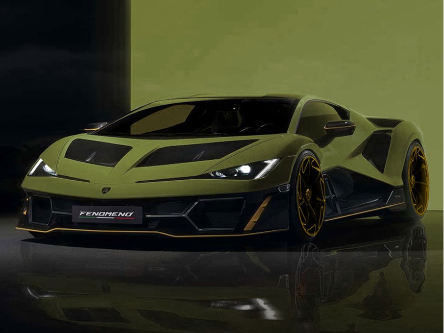 Lamborghini Fenomeno Looksmart 1/43 LS567C Gea Vert Mat