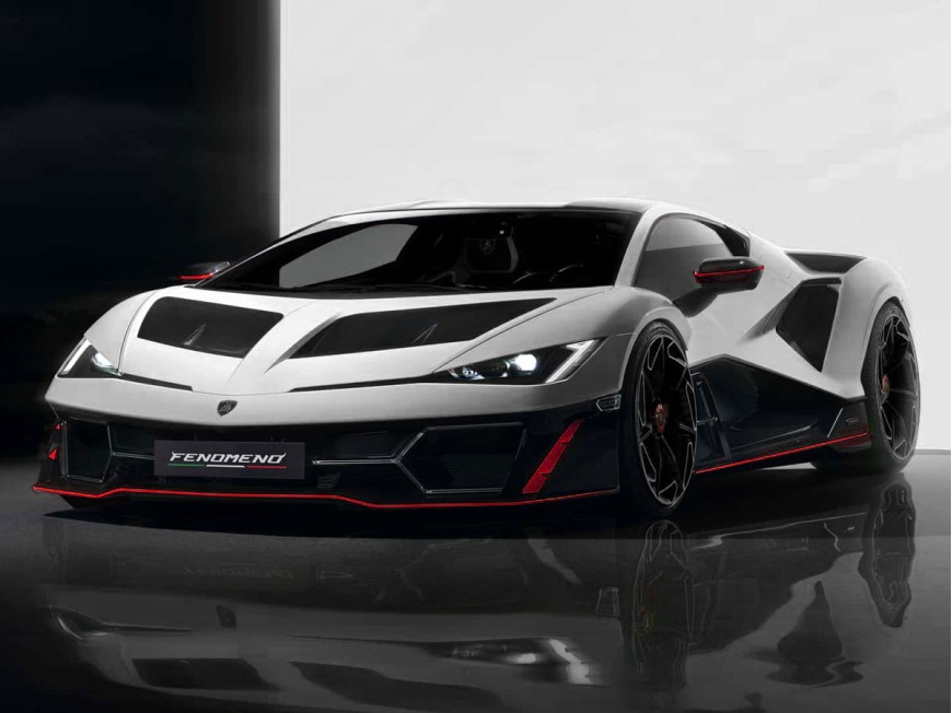 Lamborghini Fenomeno Looksmart 1/43 LS567E Blanc Siderale
