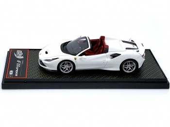 Ferrari F8 Tributo Spider BBR Models 1/43 BBRC232G Metallic Cervino White