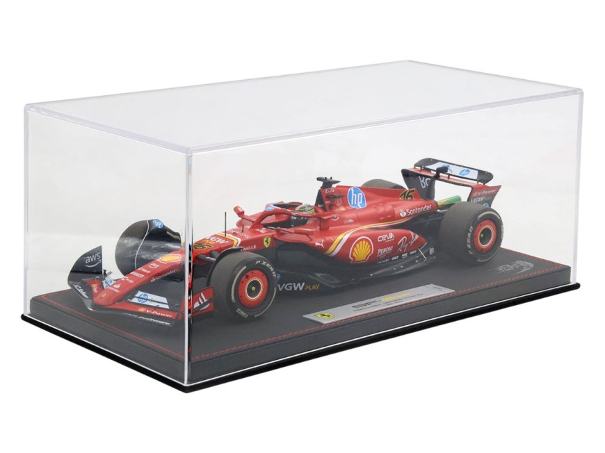 Ferrari SF-24 GP États-Unis Austin Charles Leclerc Winner die-cast BBR Models 1/18 BBR241816EDIE avec vitrine