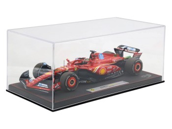 Ferrari SF-24 GP États-Unis Austin Charles Leclerc Winner die-cast BBR Models 1/18 BBR241816EDIE avec vitrine