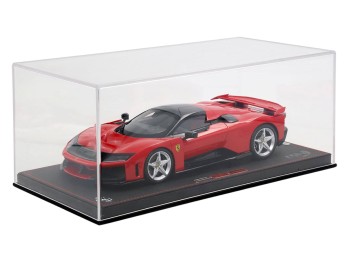 Ferrari F80 BBR Models 1/18 P18253A Rouge de Course 322 avec vitrine