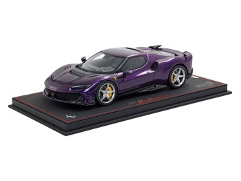 Ferrari 296 Speciale BBR Models 1/18 P18269F Hong Kong Violet with display case