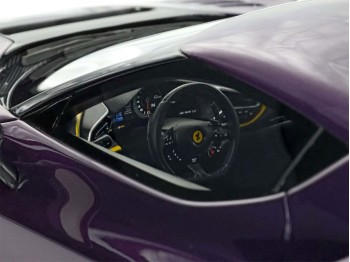 Ferrari 296 Speciale BBR Models 1/18 P18269F Hong Kong Violet with display case