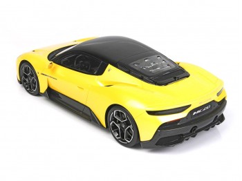 Maserati MC20 BBR Models 1/18 P18191D Metallic Genio Yellow with display case
