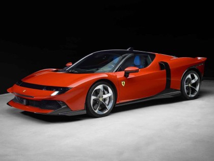Ferrari 849 Testarossa Looksmart 1/12 LS12172A Rouge Fiammante avec vitrine