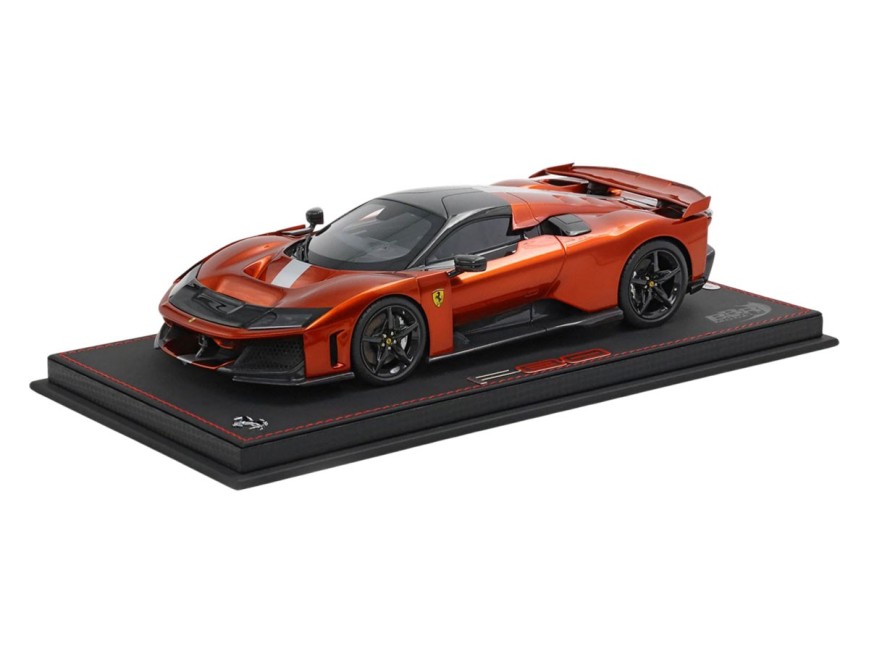 Ferrari F80 die-cast full open BBR Models 1/18 HE180054G Mica Copper with display case