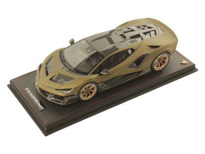 Lamborghini Fenomeno MR Collection 1/18 LAMBO064C Gea Vert Mat avec vitrine
