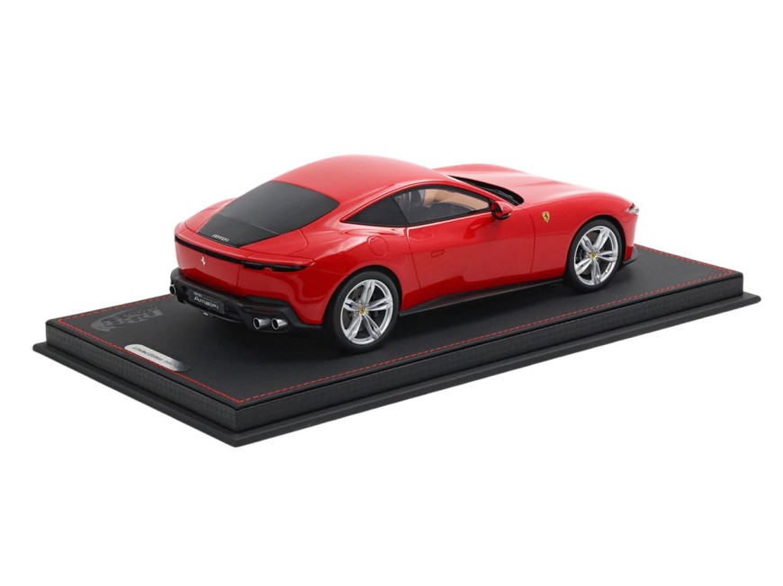 Ferrari Amalfi BBR Models 1/18 P18272A Corsa Red with display case