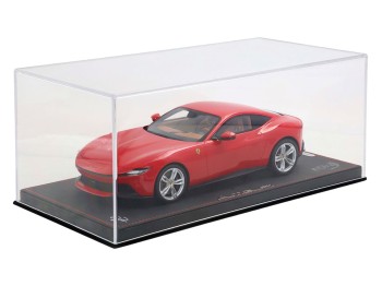Ferrari Amalfi BBR Models 1/18 P18272A Corsa Red with display case
