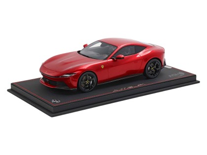 Ferrari Amalfi BBR Models 1/18 P18272C Portofino Red with display case