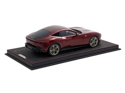 Ferrari Amalfi BBR Models 1/18 P18272D Ruby with display case 2