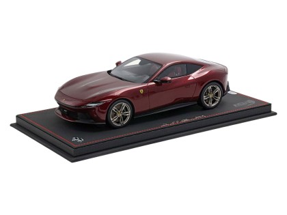 Ferrari Amalfi BBR Models 1/18 P18272D Ruby with display case