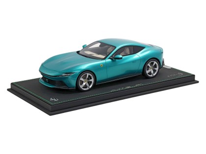 Ferrari Amalfi BBR Models 1/18 P18272E Costiera Green with display case
