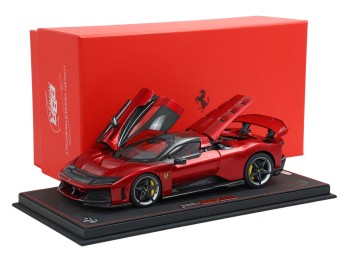 Ferrari F80 die-cast full open BBR Models 1/18 HE180054H Supercar Red with display case