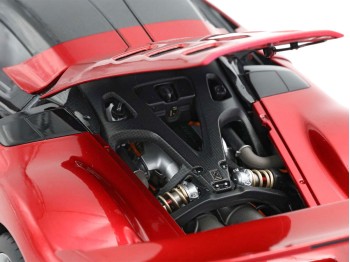 Ferrari F80 die-cast ouvrable BBR Models 1/18 HE180054H Rouge Supercar avec vitrine
