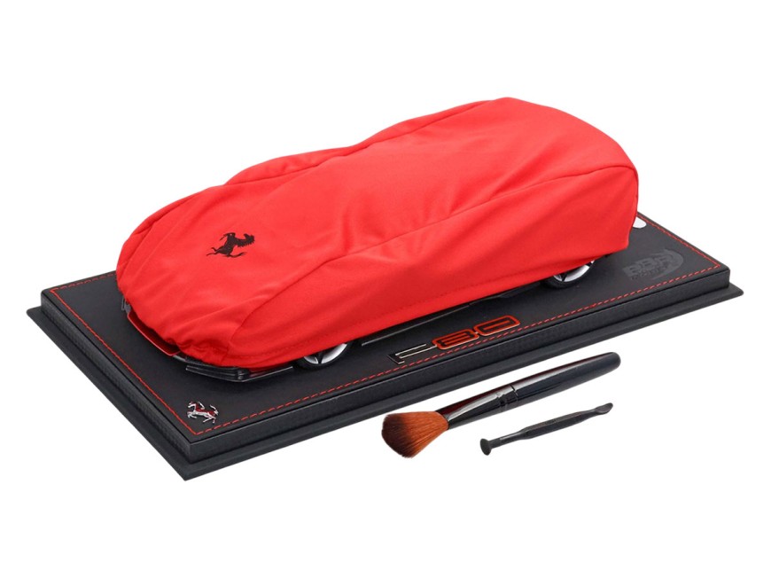 Ferrari F80 die-cast full open BBR Models 1/18 HE180054H Supercar Red with display case