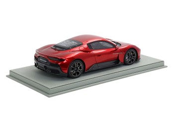 Maserati MCPura BBR Models 1/18 P18279B Rouge Granturismo avec vitrine