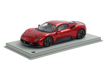 Maserati MCPura BBR Models 1/18 P18279B Rouge Granturismo avec vitrine