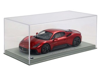 Maserati MCPura BBR Models 1/18 P18279B Rouge Granturismo avec vitrine