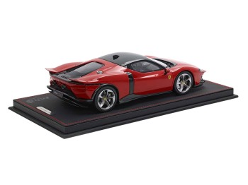 Ferrari 849 Testarossa BBR Models 1/18 P18275A Rouge Fiammante avec vitrine