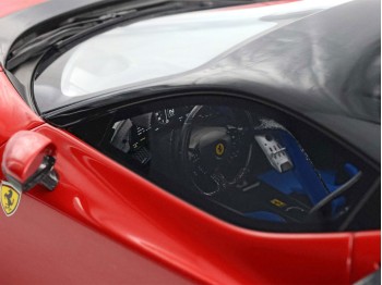 Ferrari 849 Testarossa BBR Models 1/18 P18275A Rouge Fiammante avec vitrine