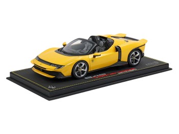 Ferrari 849 Testarossa Spider BBR Models 1/18 P18277A Jaune Modène avec vitrine