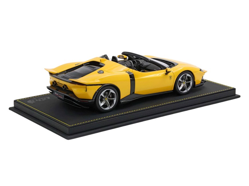 Ferrari 849 Testarossa Spider BBR Models 1/18 P18277A Modena Yellow with display case
