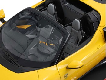 Ferrari 849 Testarossa Spider BBR Models 1/18 P18277A Modena Yellow with display case