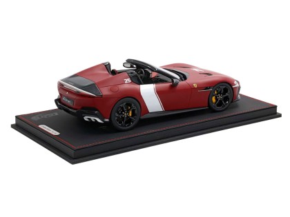 Ferrari 12Cilindri Spider BBR Models 1/18 P18251F1 Rosso Racing 2025 Opaco con vetrina 2