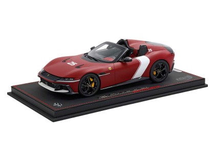 Ferrari 12Cilindri Spider BBR Models 1/18 P18251F1 Rosso Racing 2025 Opaco con vetrina