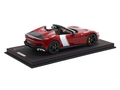 Ferrari 12Cilindri Spider BBR Models 1/18 P18251F Rosso Racing 2025 Lucido con vetrina 2
