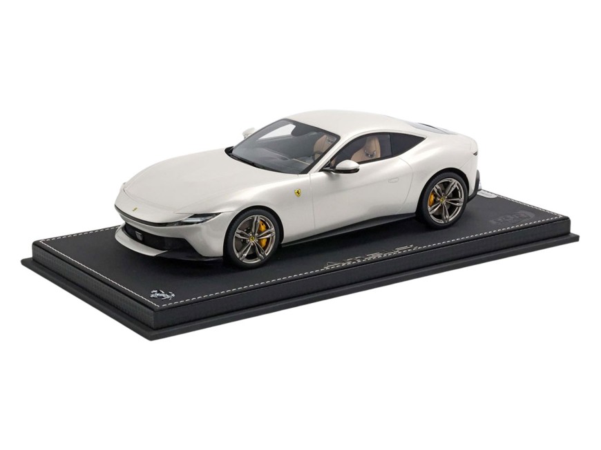 Ferrari Amalfi BBR Models 1/18 P18272B Grigio Abu Dhabi con vetrina
