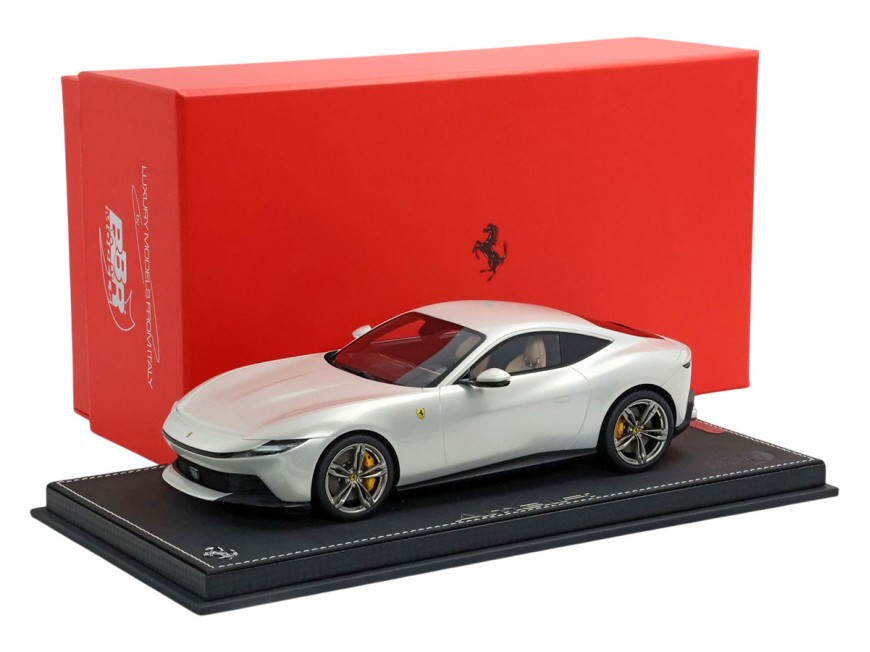 Ferrari Amalfi BBR Models 1/18 P18272B Abu Dhabi Grey with display case
