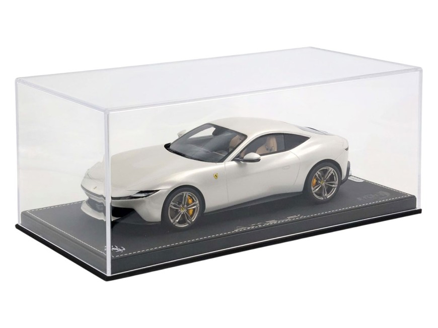 Ferrari Amalfi BBR Models 1/18 P18272B Grigio Abu Dhabi con vetrina