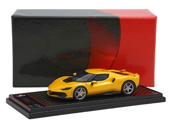 Ferrari 296 Speciale BBR Models 1/43 BBRC323D Three-Layer Yellow