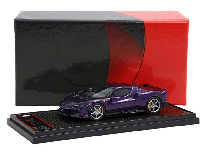 Ferrari 296 Speciale BBR Models 1/43 BBRC323F Viola Hong Kong