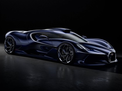 Bugatti Destrier Looksmart 1/43 LS583 Celeste Sapphire