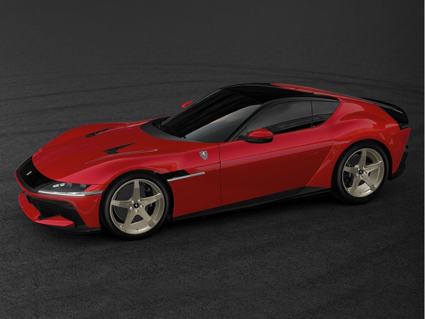Ferrari 12Cilindri Manuale Looksmart 1/43 LS553MD Corsa Red