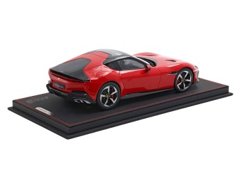 Ferrari 12Cilindri BBR Models 1/18 P18254A1 Rosso Corsa tetto panoramico con vetrina