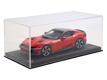 Ferrari 12Cilindri BBR Models 1/18 P18254A1 Rosso Corsa tetto panoramico con vetrina