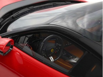 Ferrari 12Cilindri BBR Models 1/18 P18254B1 Rosso Corsa tetto panoramico con vetrina