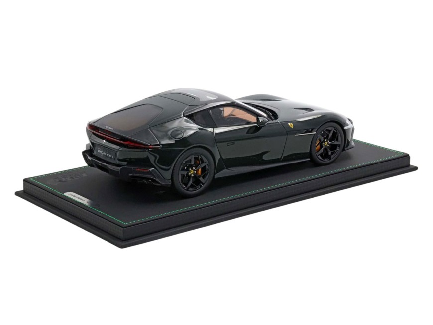 Ferrari 12Cilindri BBR Models 1/18 P18254H Vert British toit panoramique avec vitrine
